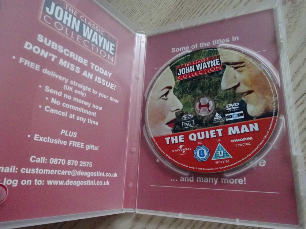 THE QUIET MAN, DVD FILM