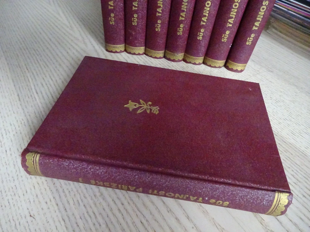 TAJNOSTI PAŘÍŽŠKÉ 1-8, EVŽEN SÜE, **an