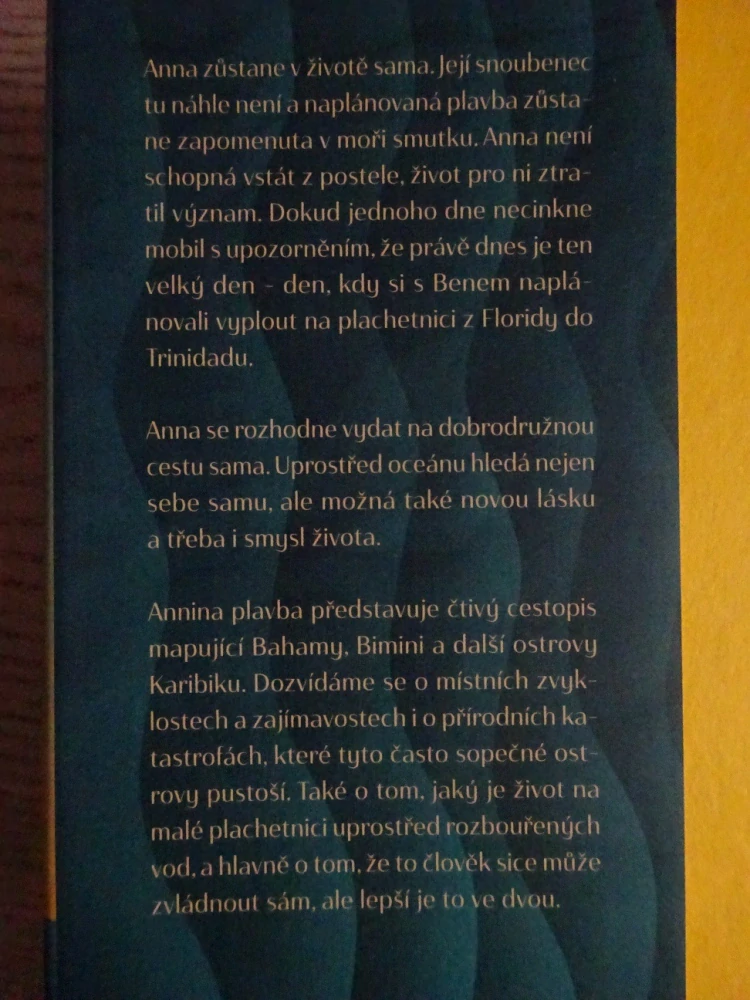 PLÁN PLAVBY, TRISH DOLLER, **an