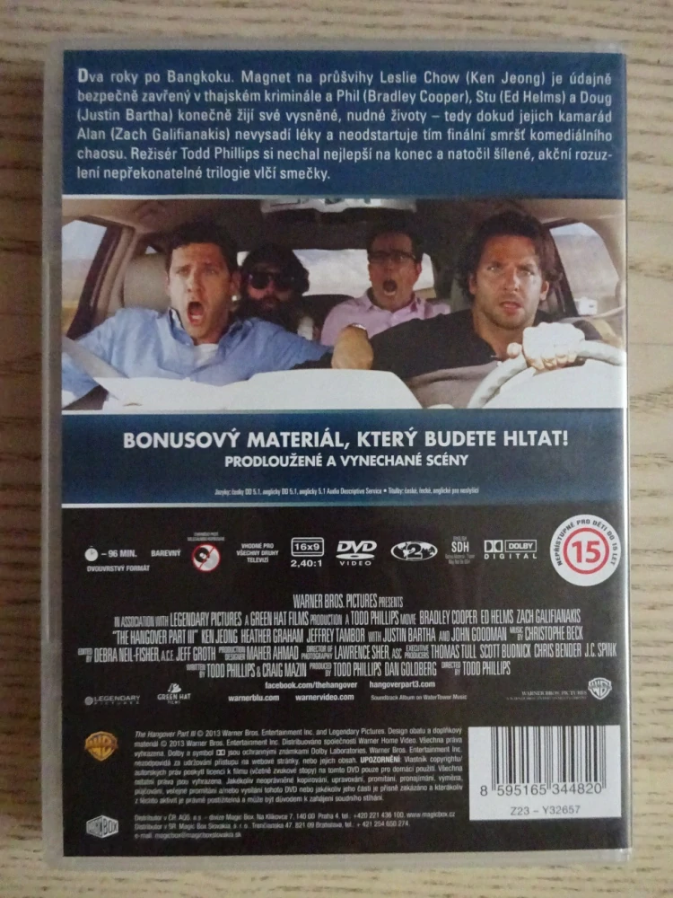 PAŘBA NA TŘETÍ, DVD FILM