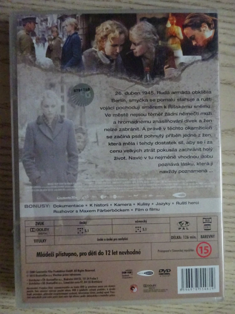 ŽENA V BERLÍNĚ, DVD FILM