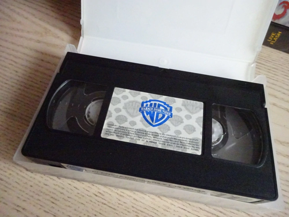 BLÁZNIVÁ DOVOLENÁ V LAS VEGAS, VHS VIDEOKAZETA