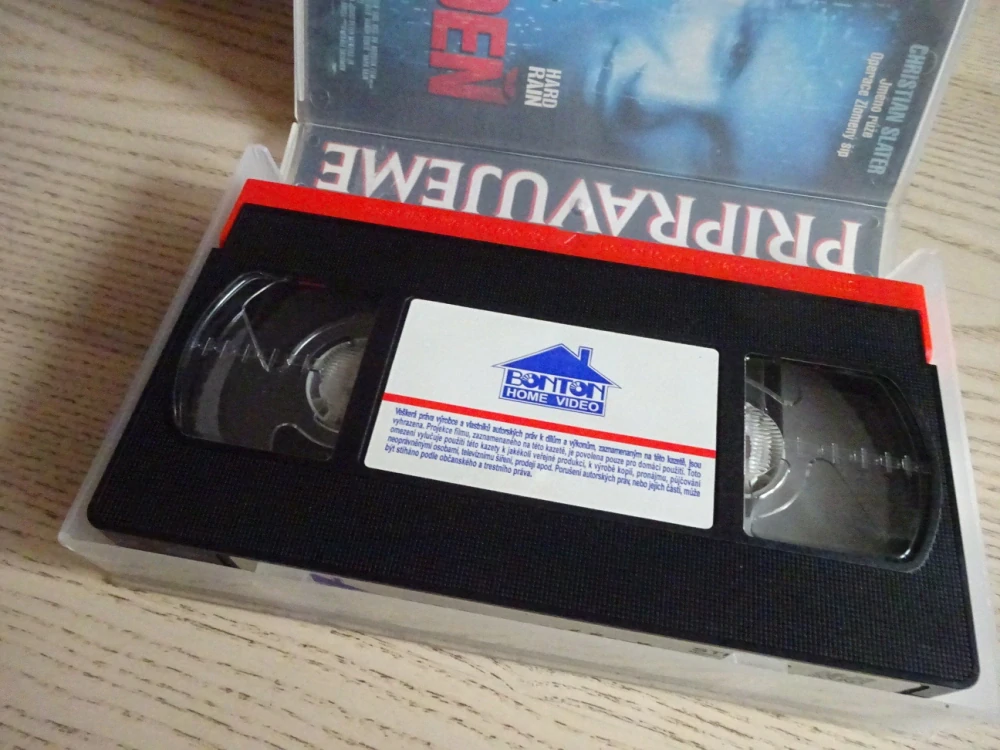 NA DNO VÁŠNĚ, VHS VIDEOKAZETA