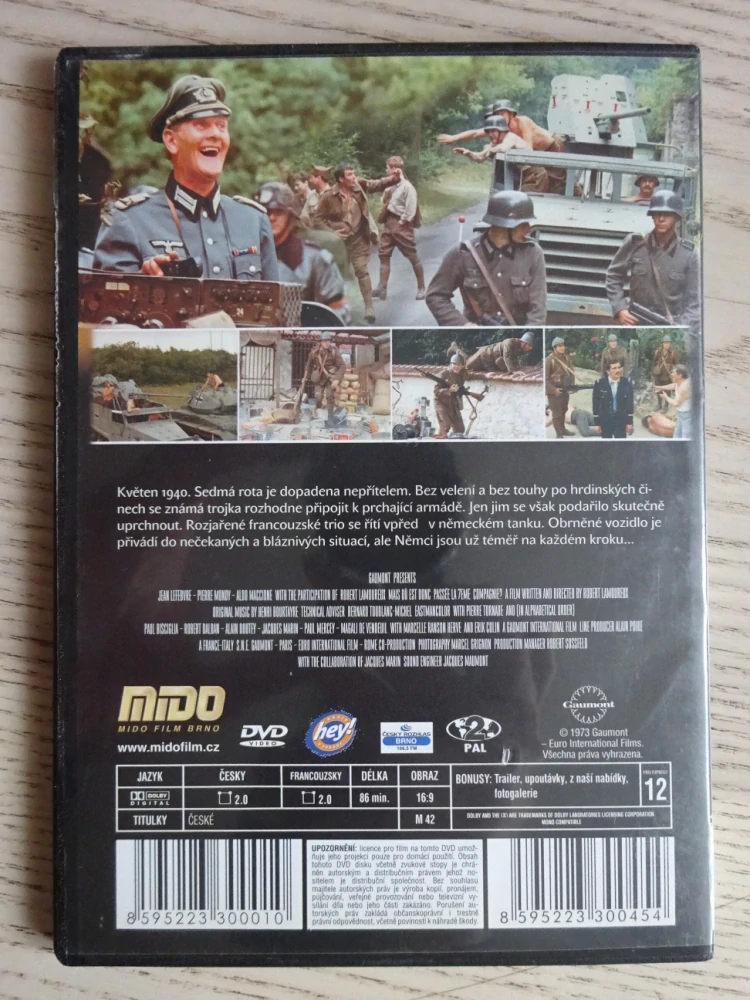 KAM SE PODĚLA SEDMÁ ROTA?, DVD FILM 