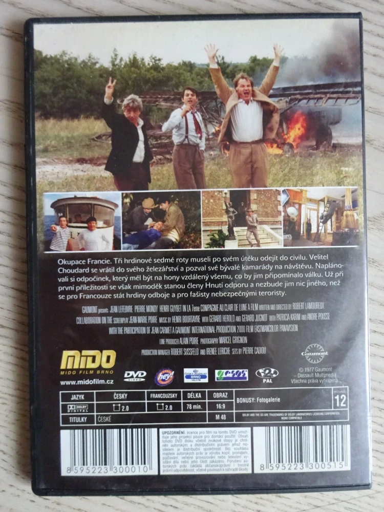 SEDMÁ ROTA ZA ÚPLŇKU, DVD FILM 