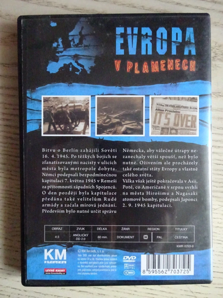 PŘEKROČENÍ ATLANTIKU A PRVNÍ ÚTOK, DVD FILM DOKUMENT