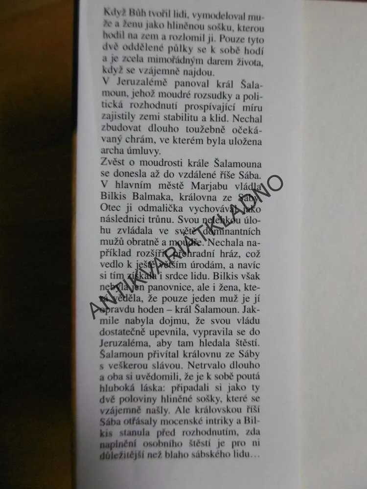 ŠALAMOUN A KRÁLOVNA ZE SÁBY, SIEGFRIED OBERMEIER, **an