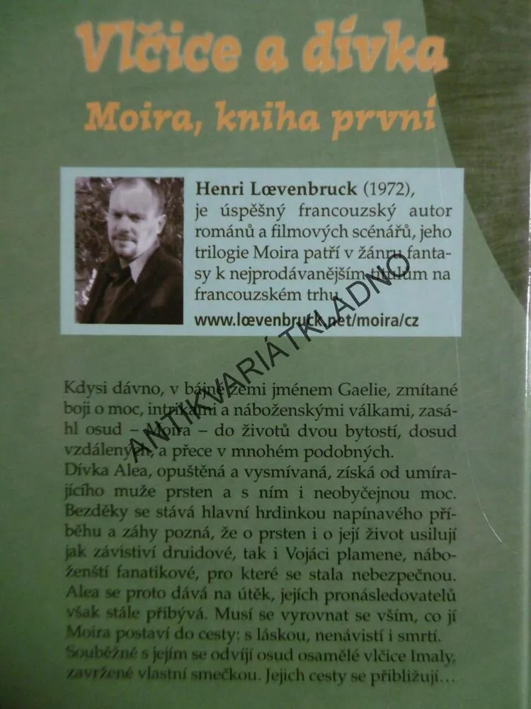 VLČICE A DÍVKA, MOIRA, HENRI LOEVENBRUCK