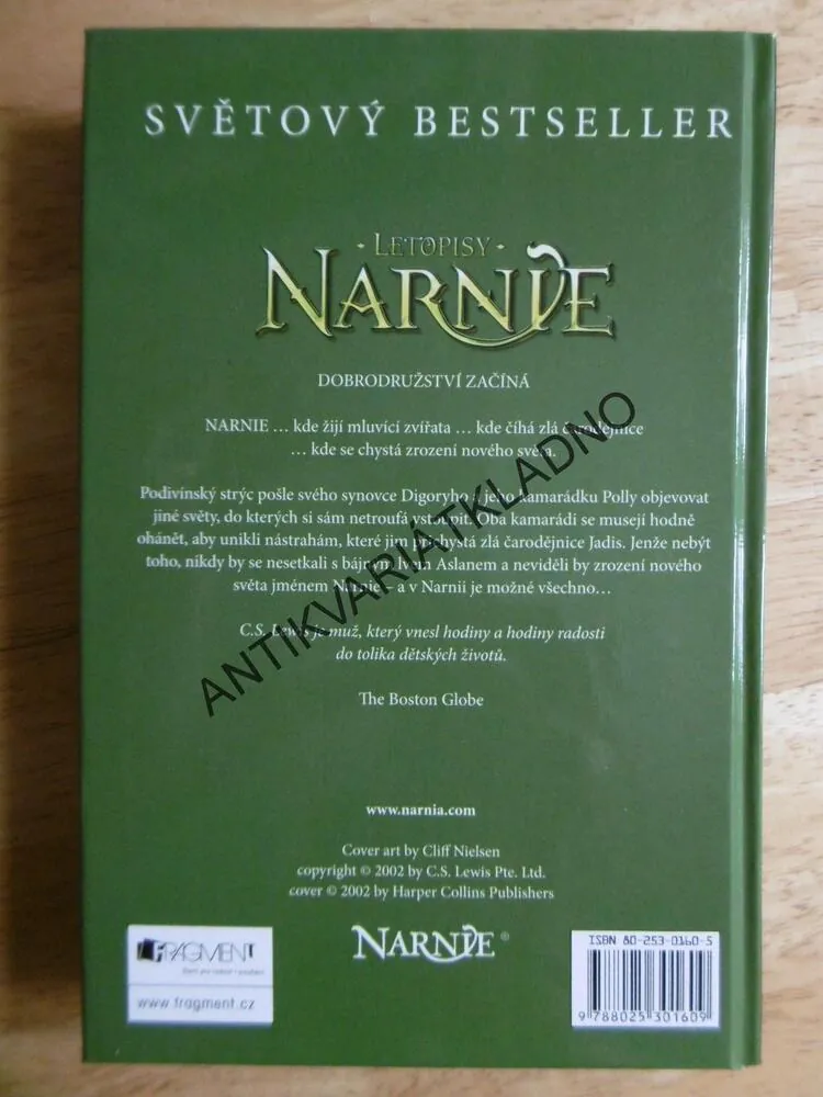 LETOPISY NARNIE, ČARODĚJŮV SYNOVEC, C.S.LEWIS
