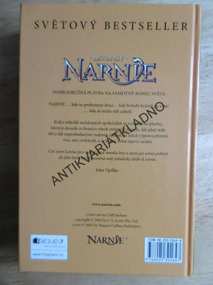 LETOPISY NARNIE, PLAVBA JITŘNÍHO POUTNÍKA, C.S.LEWIS, **an