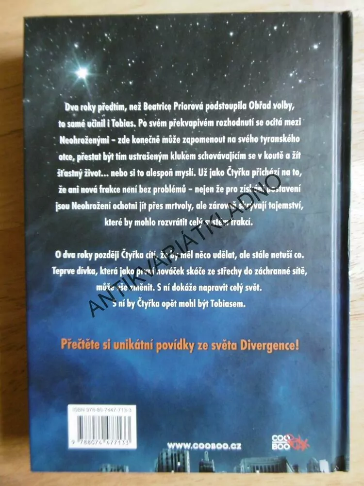 ČTYŘKA, DIVERGENTNÍ POVÍDKY, VERONICA ROTHOVÁ, **an