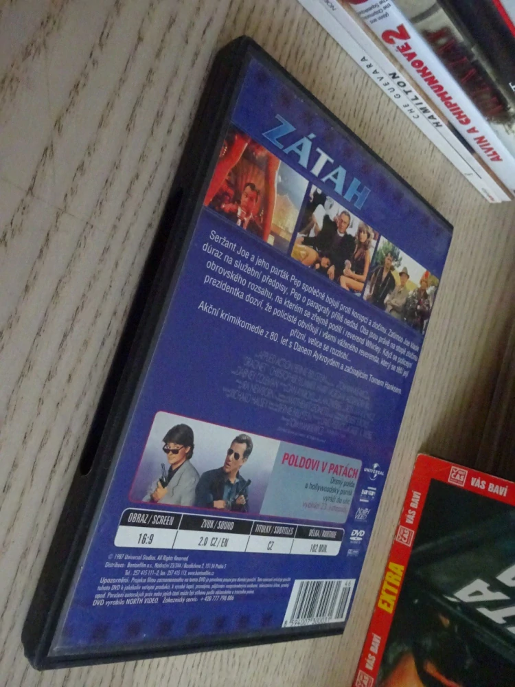 ZÁTAH, DVD FILM 