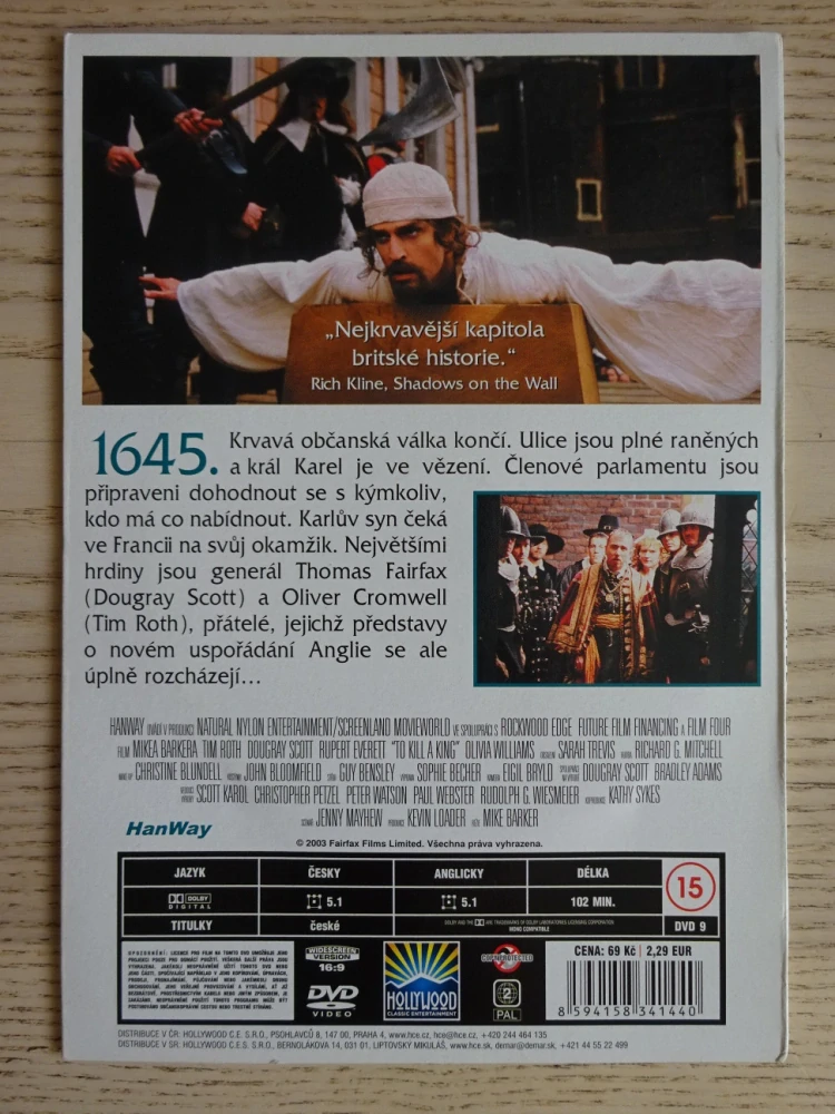 ZABIJTE KRÁLE, DVD FILM