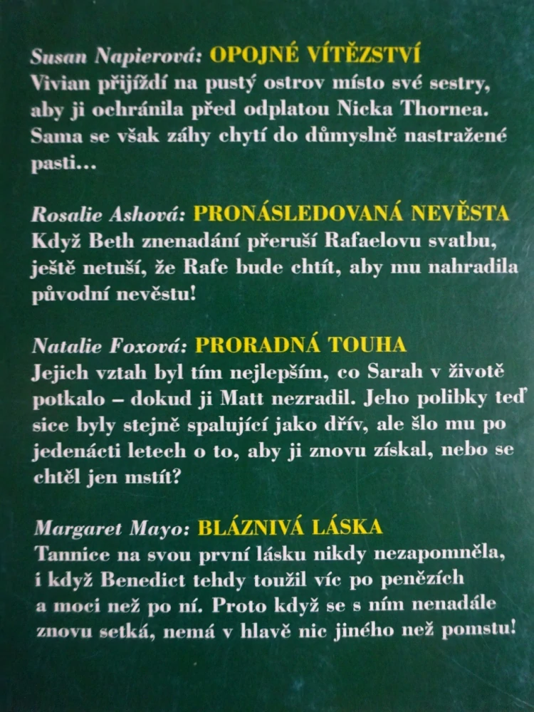 SLADKÁ ODVETA, SUSAN NAPIER A DALŠÍ, **an