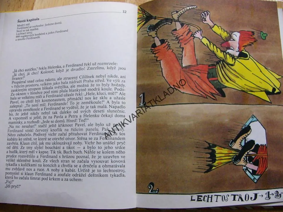KLAUN FERDINAND A RAKETA, OTA HOFMAN,CIRKUS