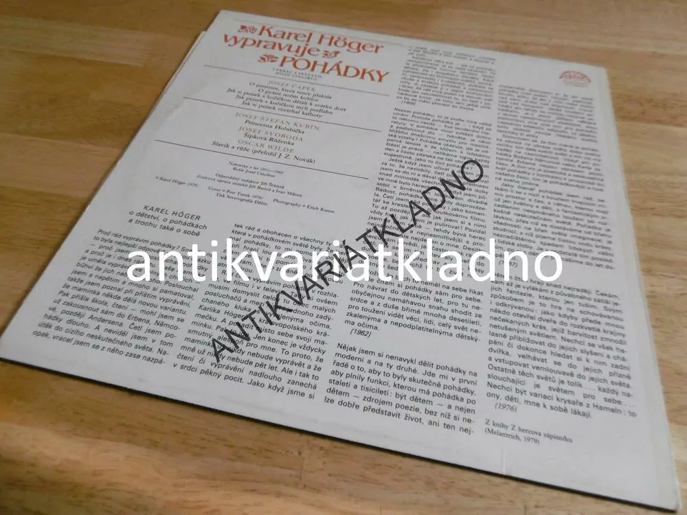 GRAMODESKA - KAREL HÖGER VYPRAVUJE POHÁDKY