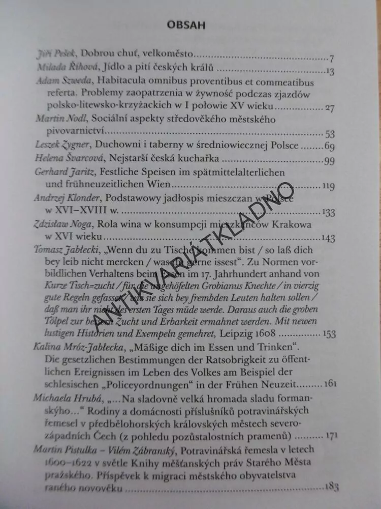 DOCUMENTA PRAGENSIA XXV,DOBROU CHUŤ,VELKOMĚSTO, P-A