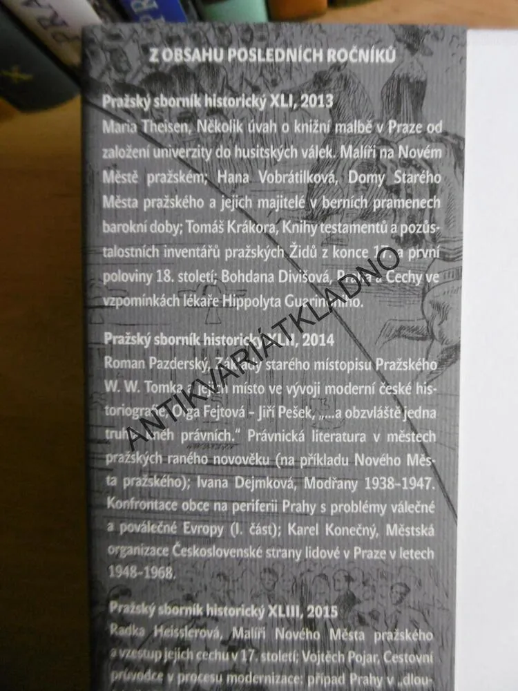 PRAŽSKÝ SBORNÍK HISTORICKÝ XLIV, 2016, P-A