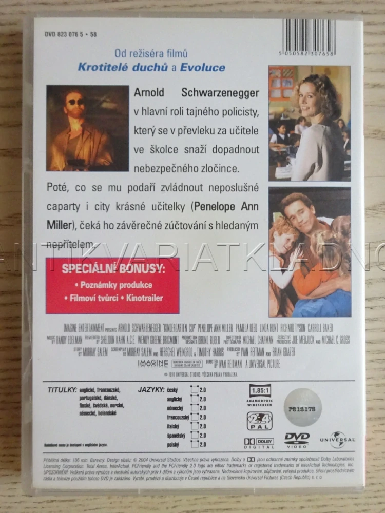POLICAJT ZE ŠKOLKY,  DVD FILM