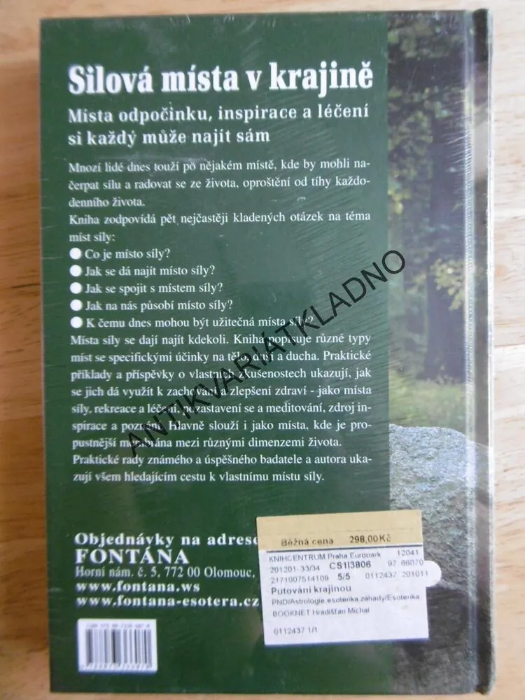 PUTOVÁNÍ KRAJINOU, PIER HÄNNI