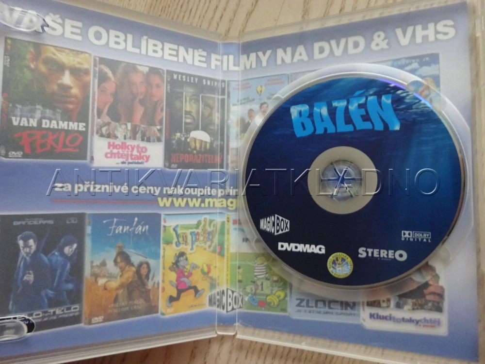 BAZÉN, DVD FILM