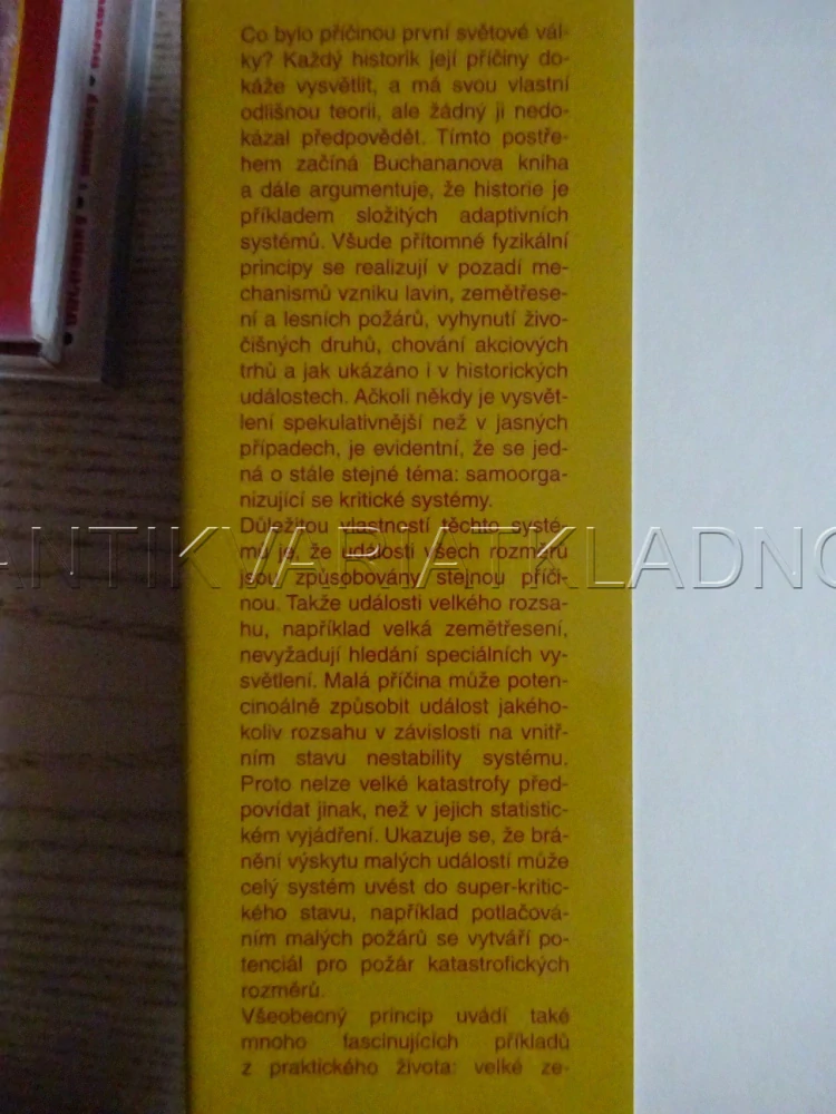 VŠEOBECNÝ PRINCIP, MARK BUCHANAN, **an