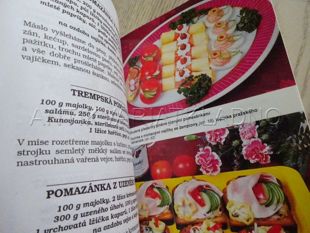 KUCHAŘKA - NOVÉ POMAZÁNKY, ZDENĚK ROUBÍNEK, RECEPTY, **an