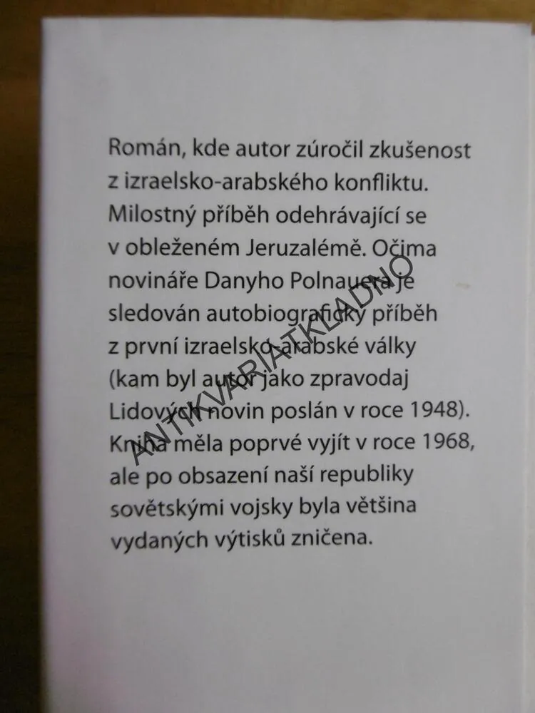 MILÁČEK, ARNOŠT LUSTIG, 