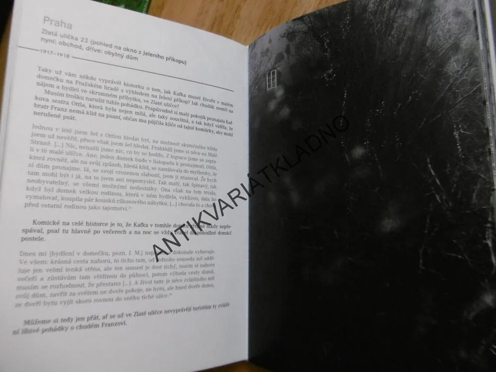 NA CESTÁCH S FRANZEM KAFKOU, FRANZ KAFKA, PRŮVODCE