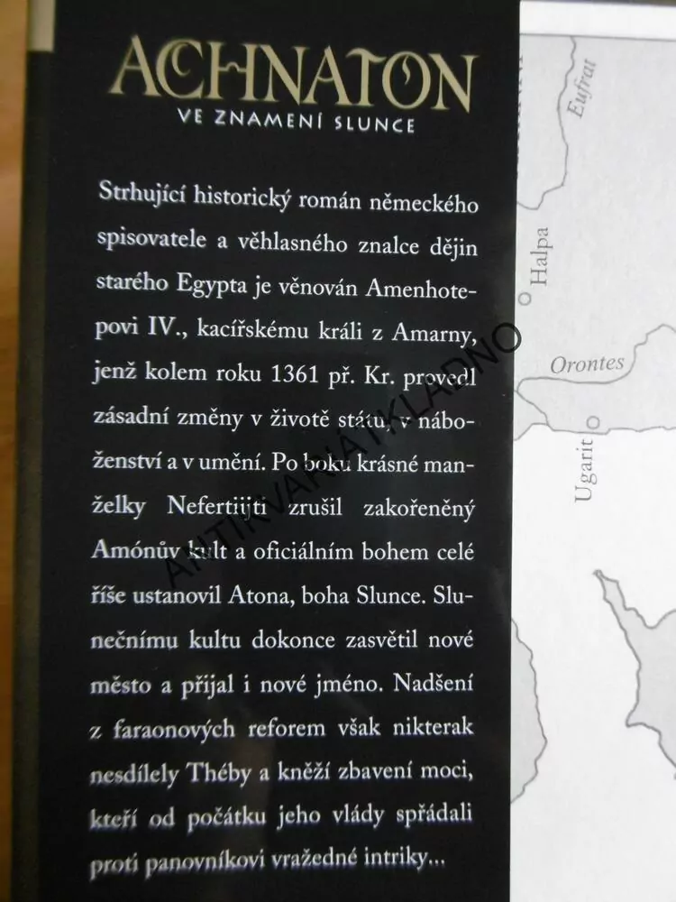 ACHNATON, VE ZNAMENÍ SLUNCE, SIEGFRIED OBERMAIER,