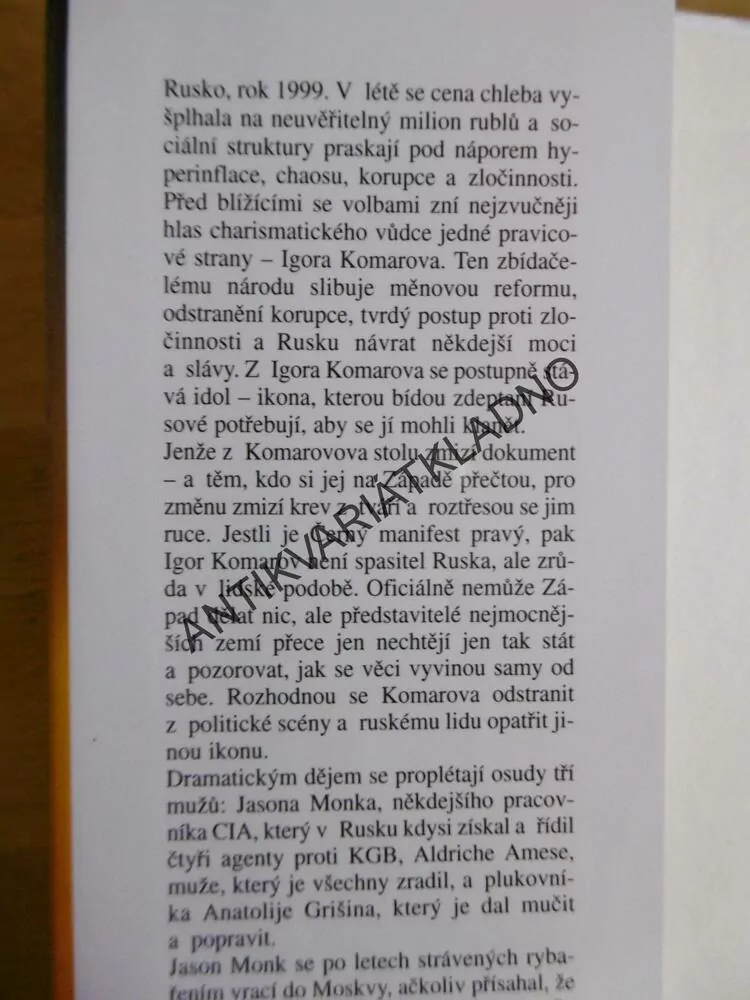 IKONA, FREDERICK FORSYTH, **an