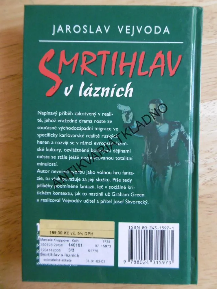 SMRTIHLAV V LÁZNÍCH, JAROSLAV VEJVODA, **an