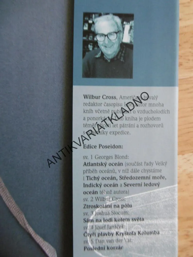 ZTROSKOTÁNÍ NA PÓLU, TRAGÉDIE VZDUCHOLODI ITÁLIA, WILBUR CROSS, **an