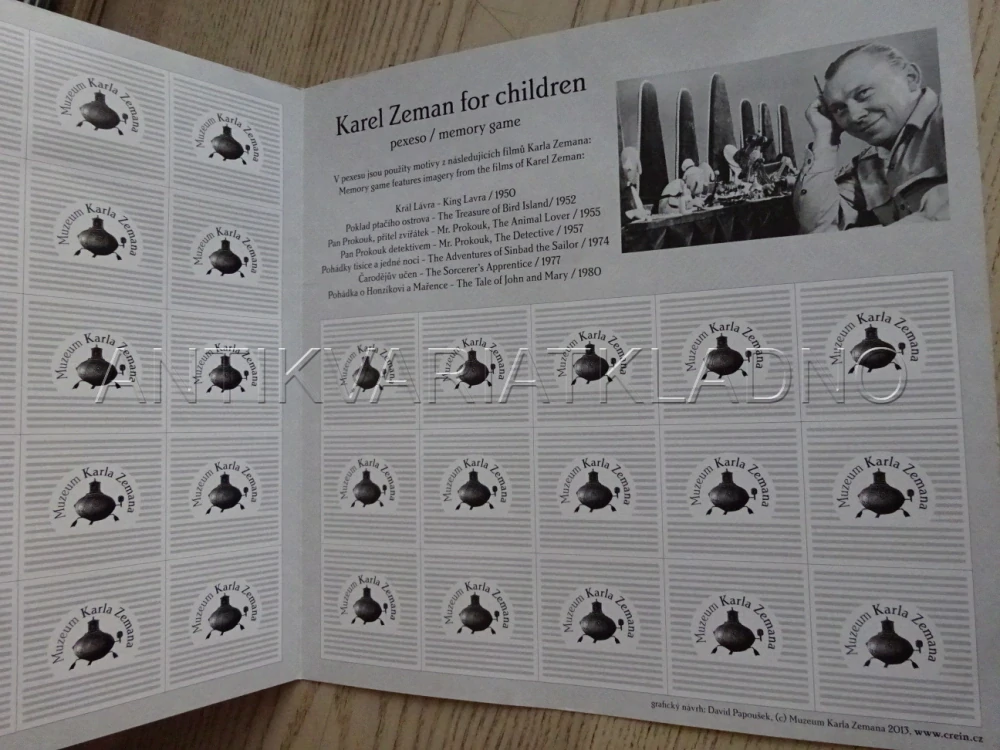 KAREL ZEMAN DĚTEM, PEXESO