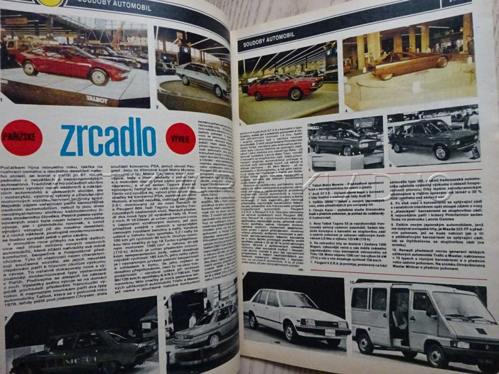 MOTOR, MOTORISTICKÁ SOUČASNOST Č. 1, ROČ. 13, 1981