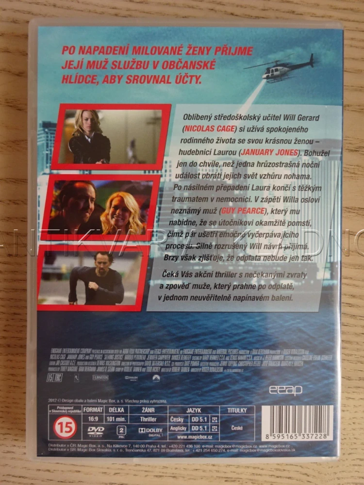 VENDETA, DVD FILM