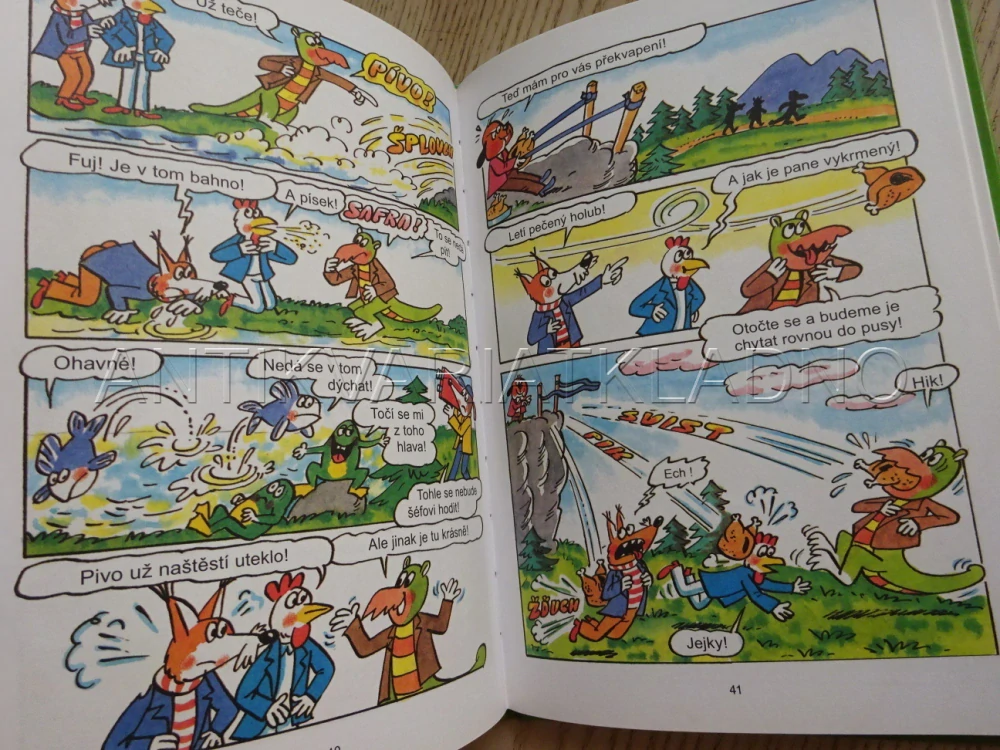 REXÍK ZASAHUJE, ČTYŘLÍSTEK, JAROSLAV NĚMEČEK, KAREL LADISLAV, **an