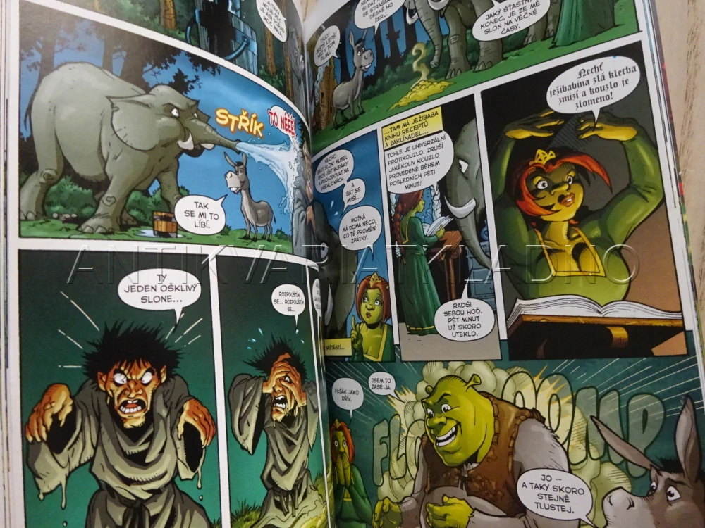 SHREK KOMIKS, **an