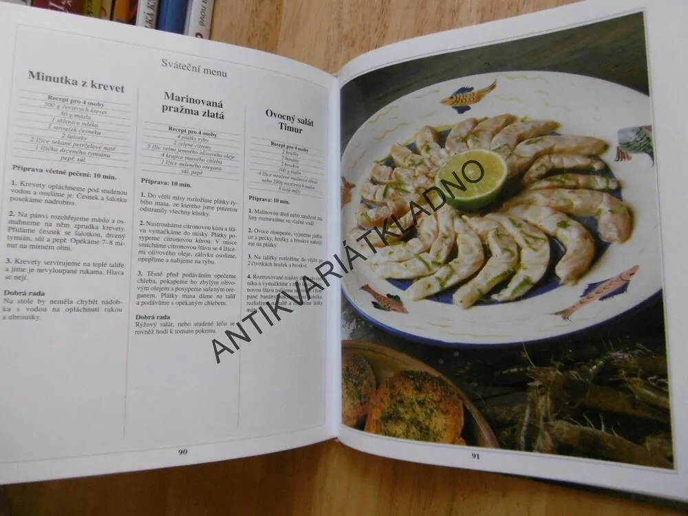 PADESÁT MENU ZA PŮL HODINY, BLANCHE VERGNE, **an