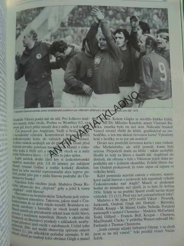 FOTBAL VÁŠEŇ 20.STOLETÍ, HISTORIE,FAKTA,NÁZORY,MACHO, **an