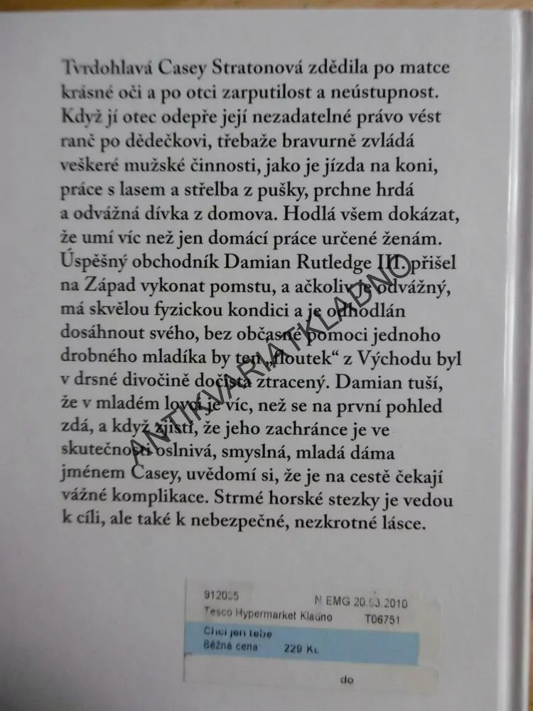 CHCI JEN TEBE, JOHANNA LINDSEYOVÁ, LINDSEY, **an