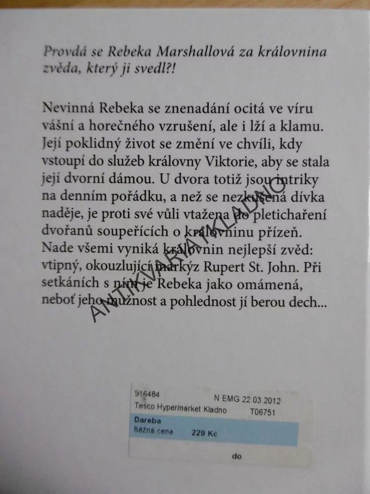 DAREBA, JOHANNA LINDSEYOVÁ, LINDSEY, **an