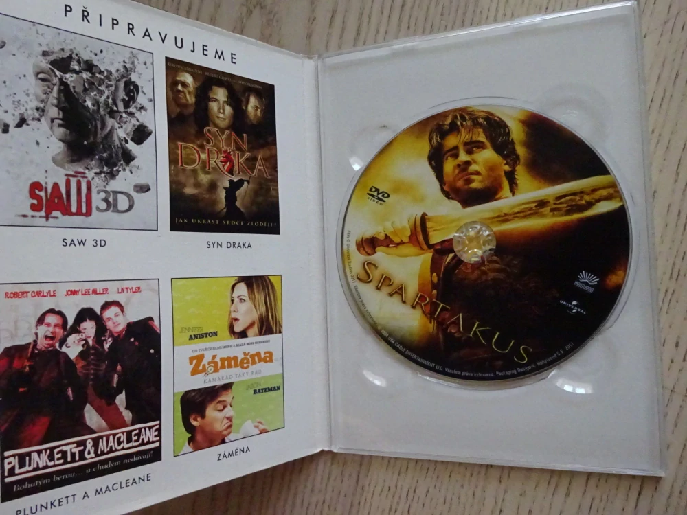 SPARTAKUS, DVD FILM