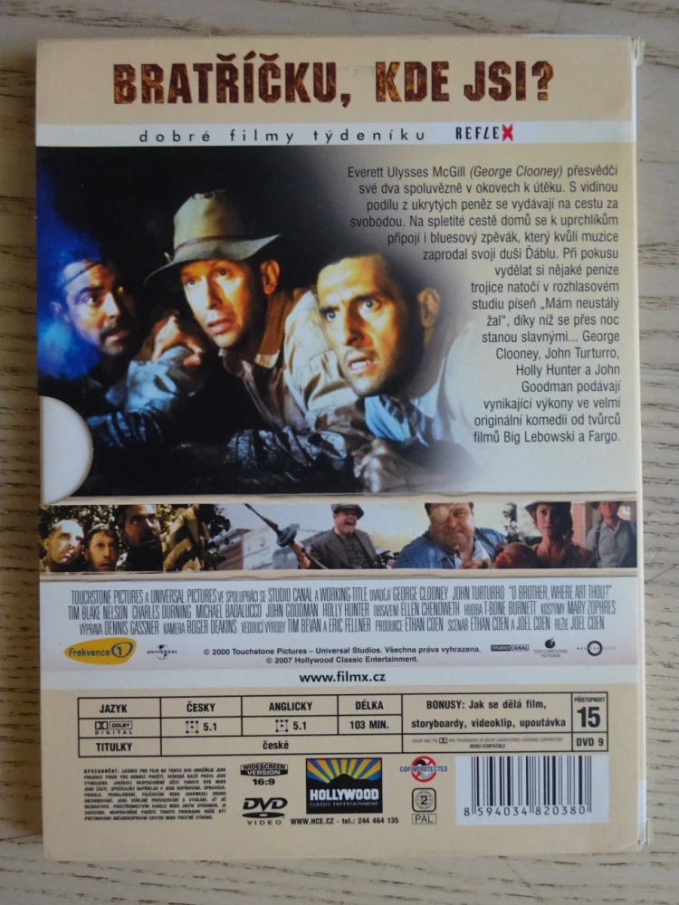 BRATŘÍČKU, KDE JSI?, DVD FILM