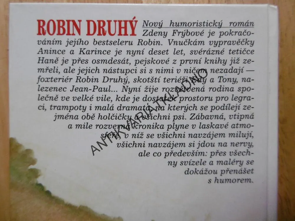 ROBIN DRUHÝ A JEHO RODINA, ZDENA FRÝBOVÁ, **an