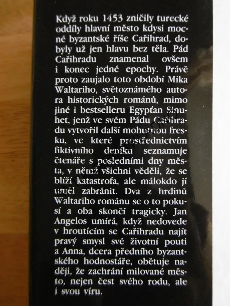 PÁD CAŘIHRADU, MIKA WALTARI