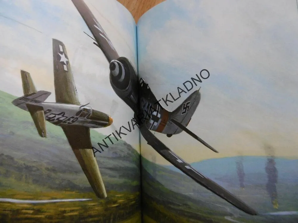 P-51 MUSTANTANG VS FW 190, EVROPA 1943-45, MARTIN BOWMAN