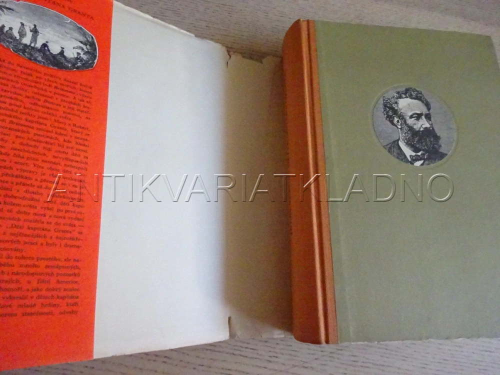 DĚTI KAPITÁNA GRANTA, JULES VERNE, 1958, **an