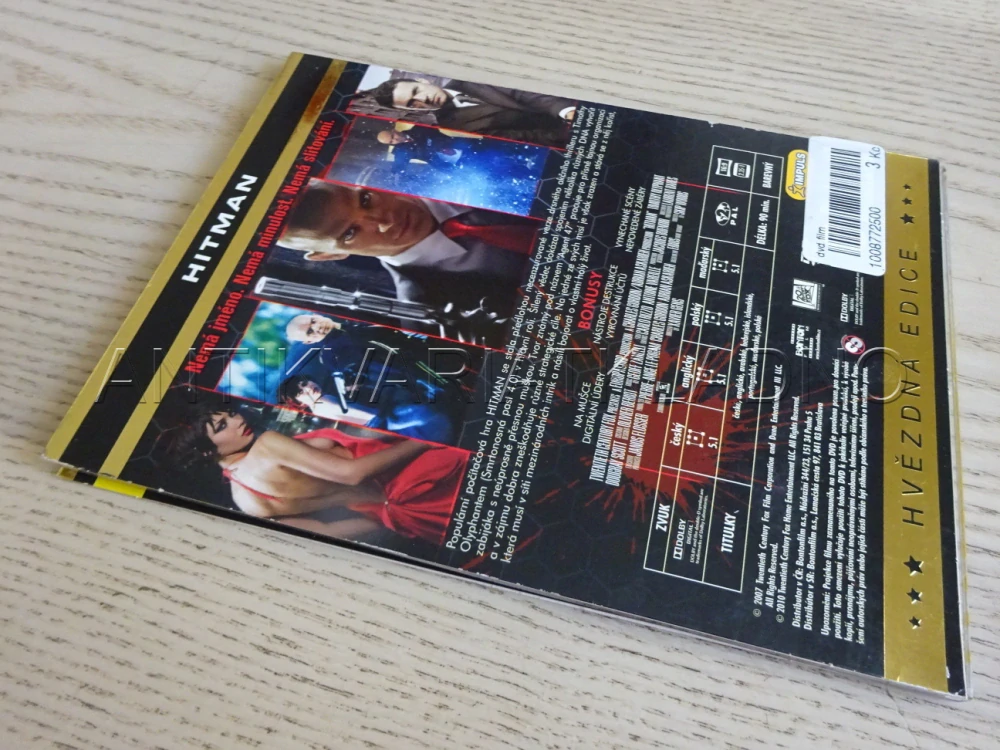 HITMAN BEZ CENZURY, DVD FILM