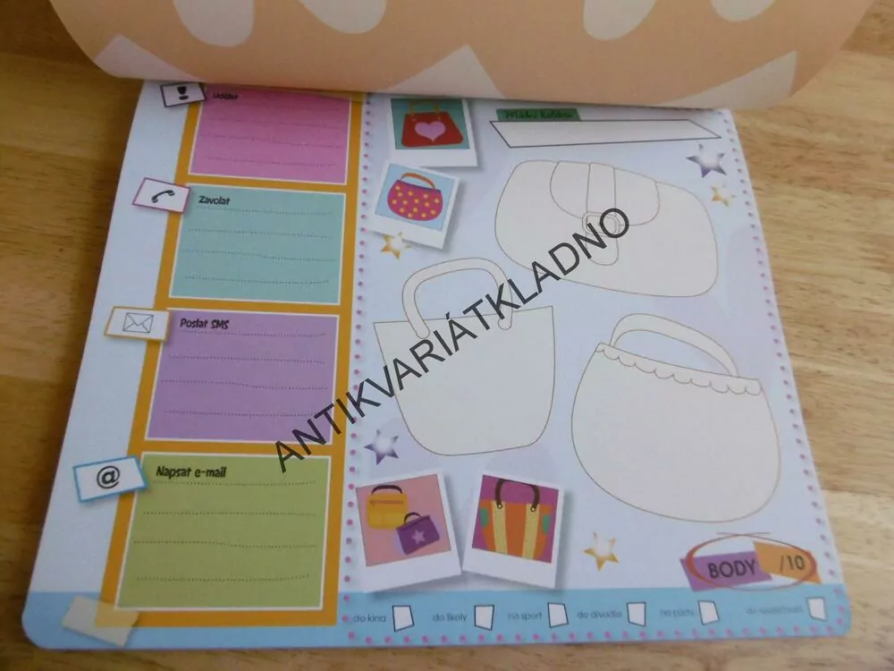 HOLČIČÍ ZÁPISNÍK MÓDNÍ STUDIO, **an